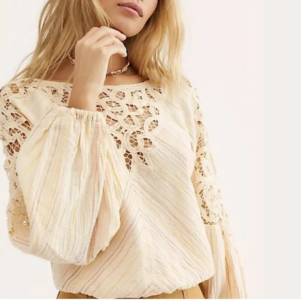 Free People Floating Memories Top